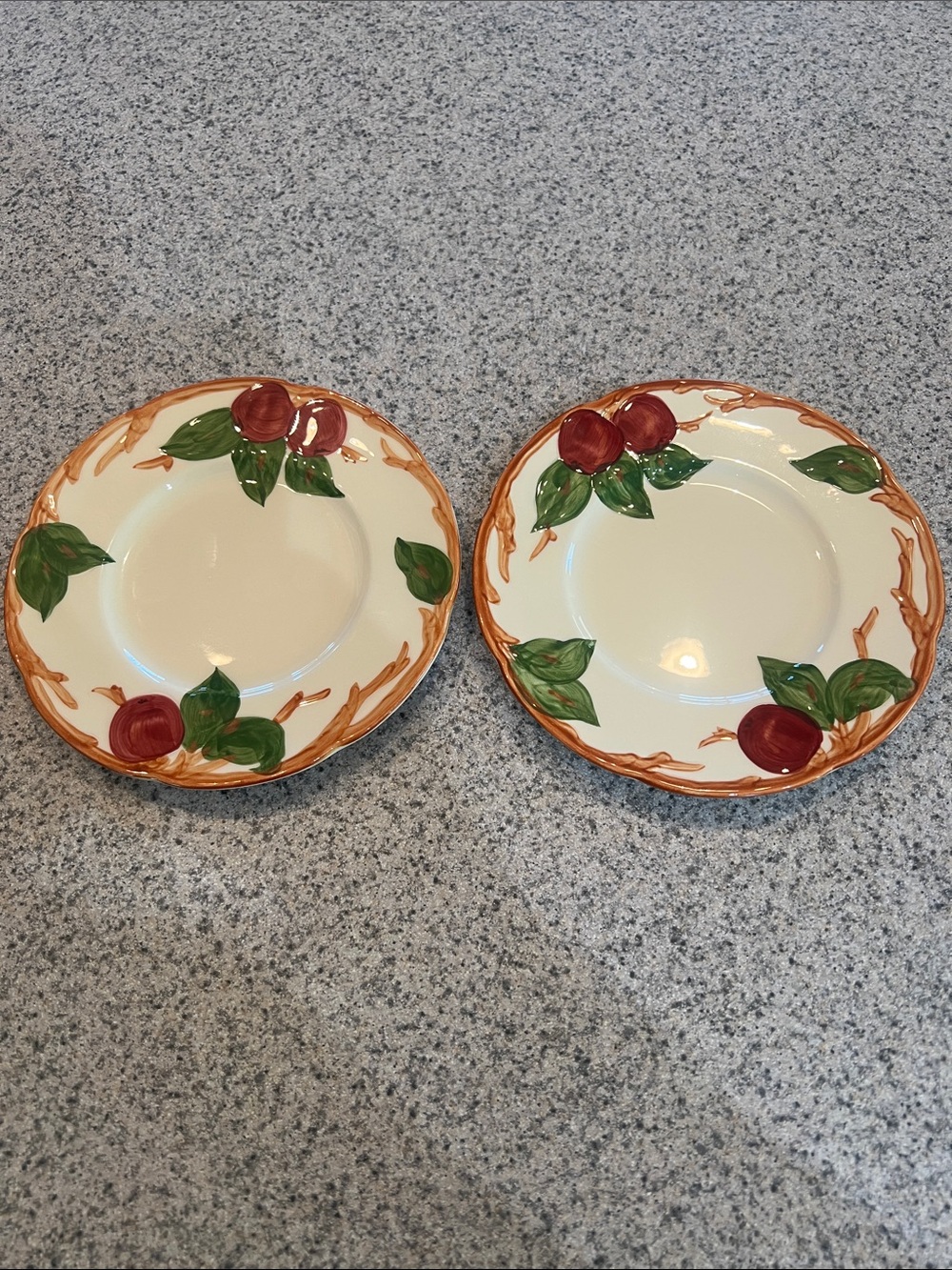 Vintage Franciscan Apple Pattern Bread and Butter Plate 6 1/4 Inches California
